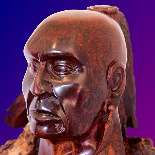 Ironwood Indian with Feather